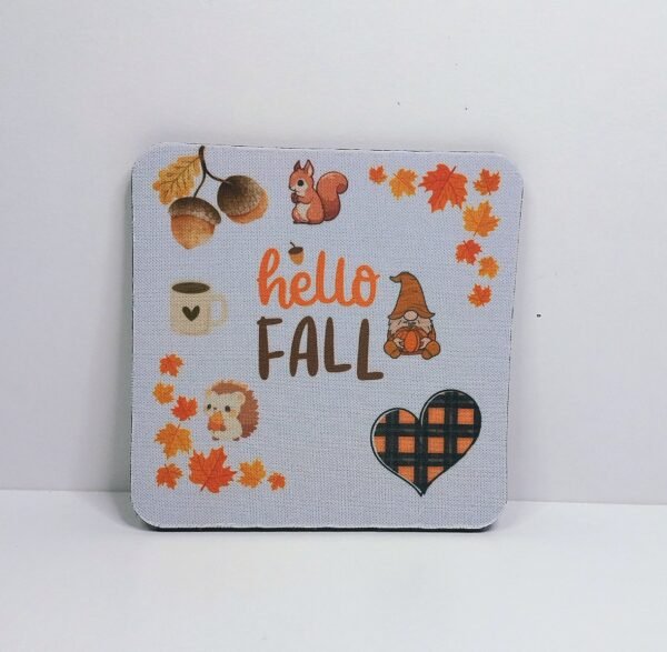 Coasters 6 pieces - Hello Fall