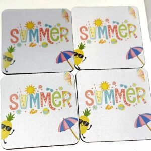 Coasters 6 pieces - Summer