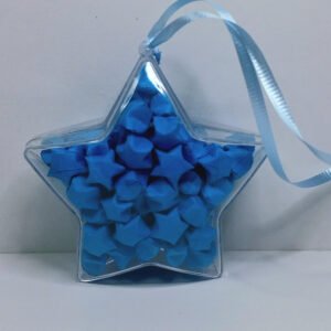 Dark Blue Christmas Decorations - Christmas Ornaments Star Shaped