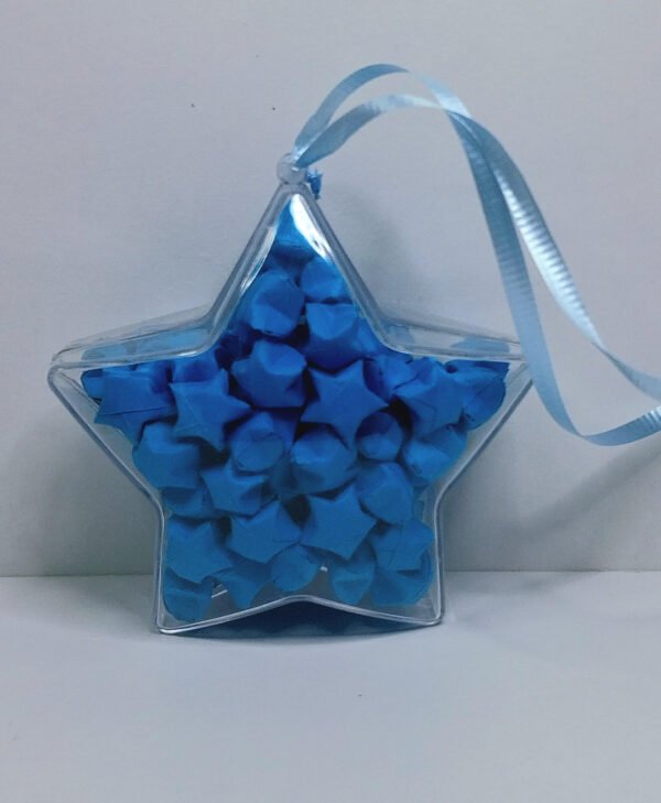 Dark Blue Christmas Decorations - Christmas Ornaments Star Shaped