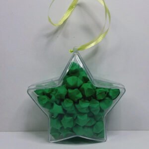 Dark Green Christmas Decorations - Christmas Ornaments Star Shaped