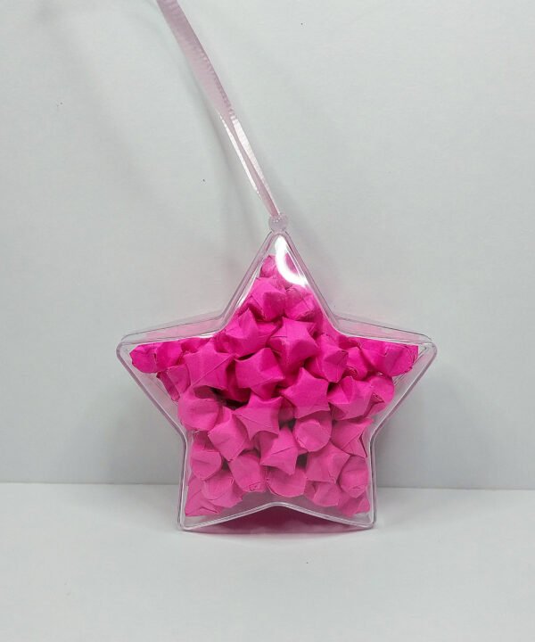 Pink Christmas Decorations - Christmas Ornaments Star shaped